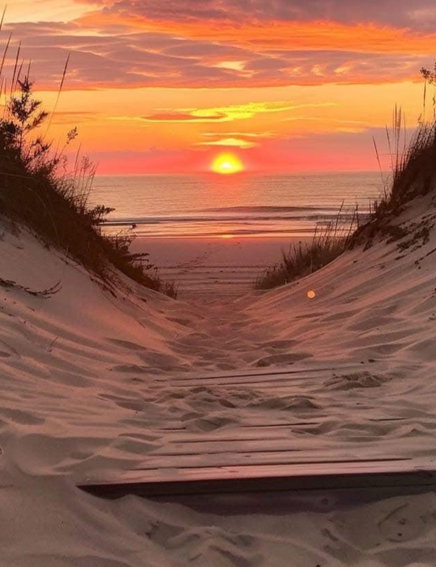 Serene beach setting for Extended Virtual Therapy Session - relaxing coastal scene